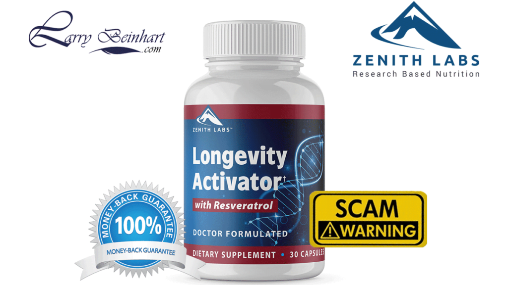 Longevity Activator Scam Warning by larrybeinhart